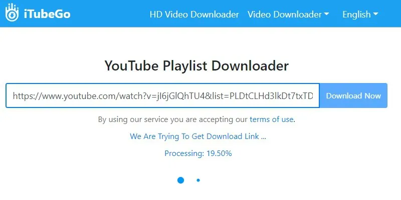 downloading youtube playlist with keepvid pro
