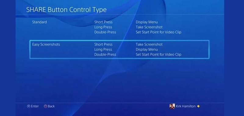 ps4 video settings