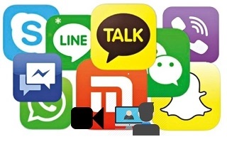 record messaging apps