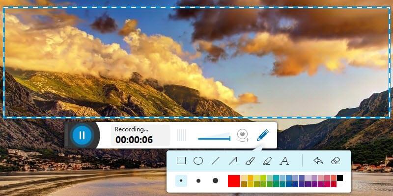 recording on computer screen