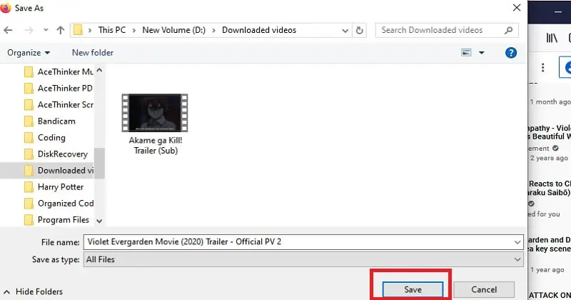 download youtube without software browser extension step3