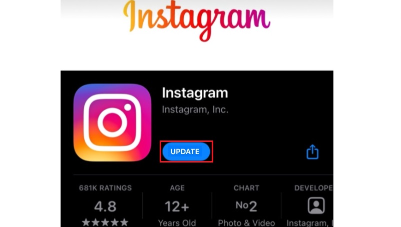 instagram videos not playing update ios