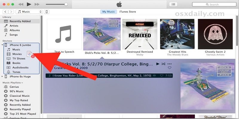 cant download mp3 itunes import files to iphone step4