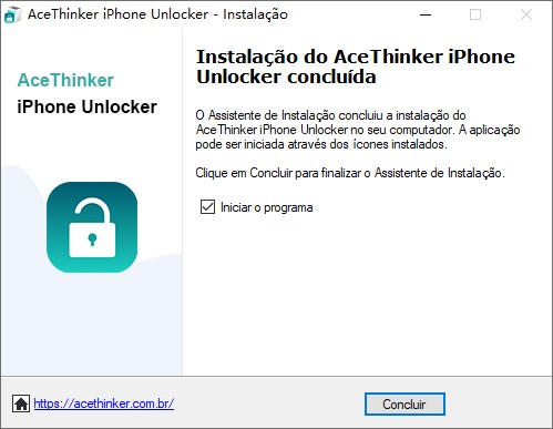 install AceThinker iPhone Unlocker