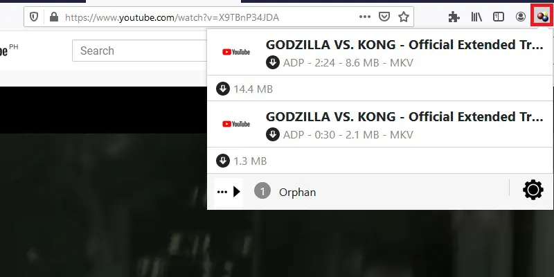 save youtube video to usb with browser extension
