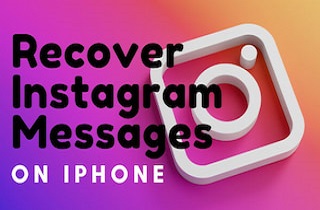 Como Recuperar Mensagens do Instagram no iPhone