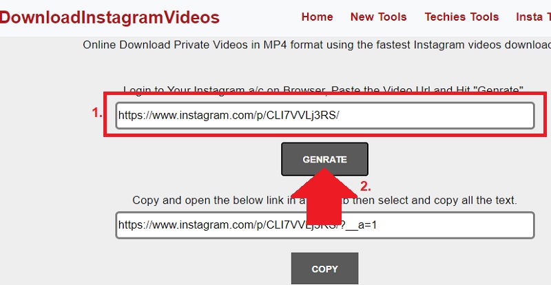 download private instagram videos with howtotech