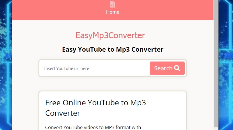 easymp3converter as ytmp3 alternative