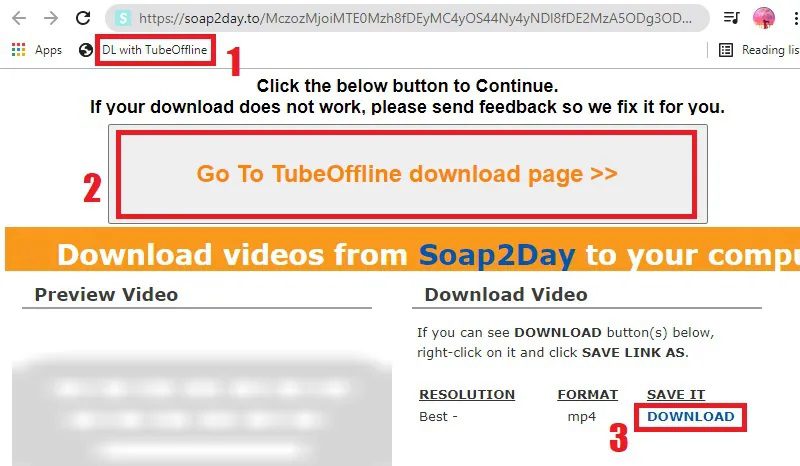 go to tubeoffline download page