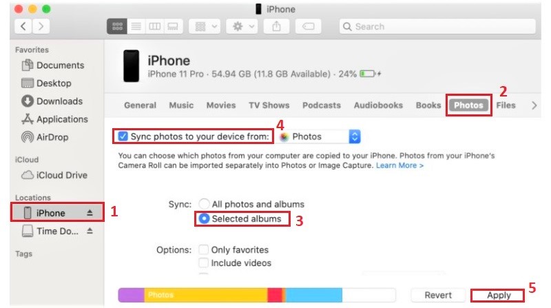 sync iphone to itunes