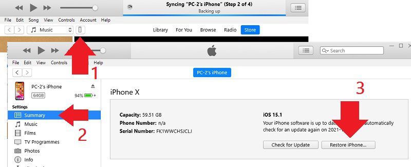 recover deleted faceTime call history using itunes