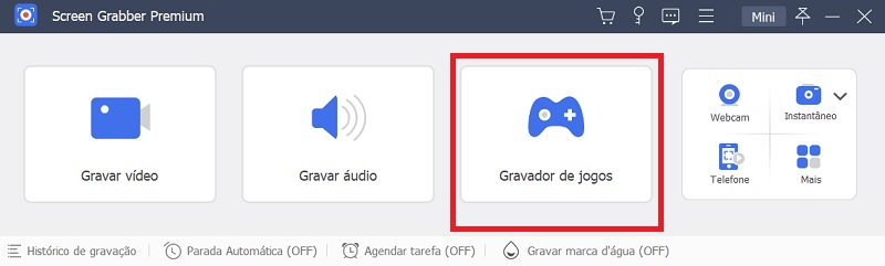 choose your recording mode