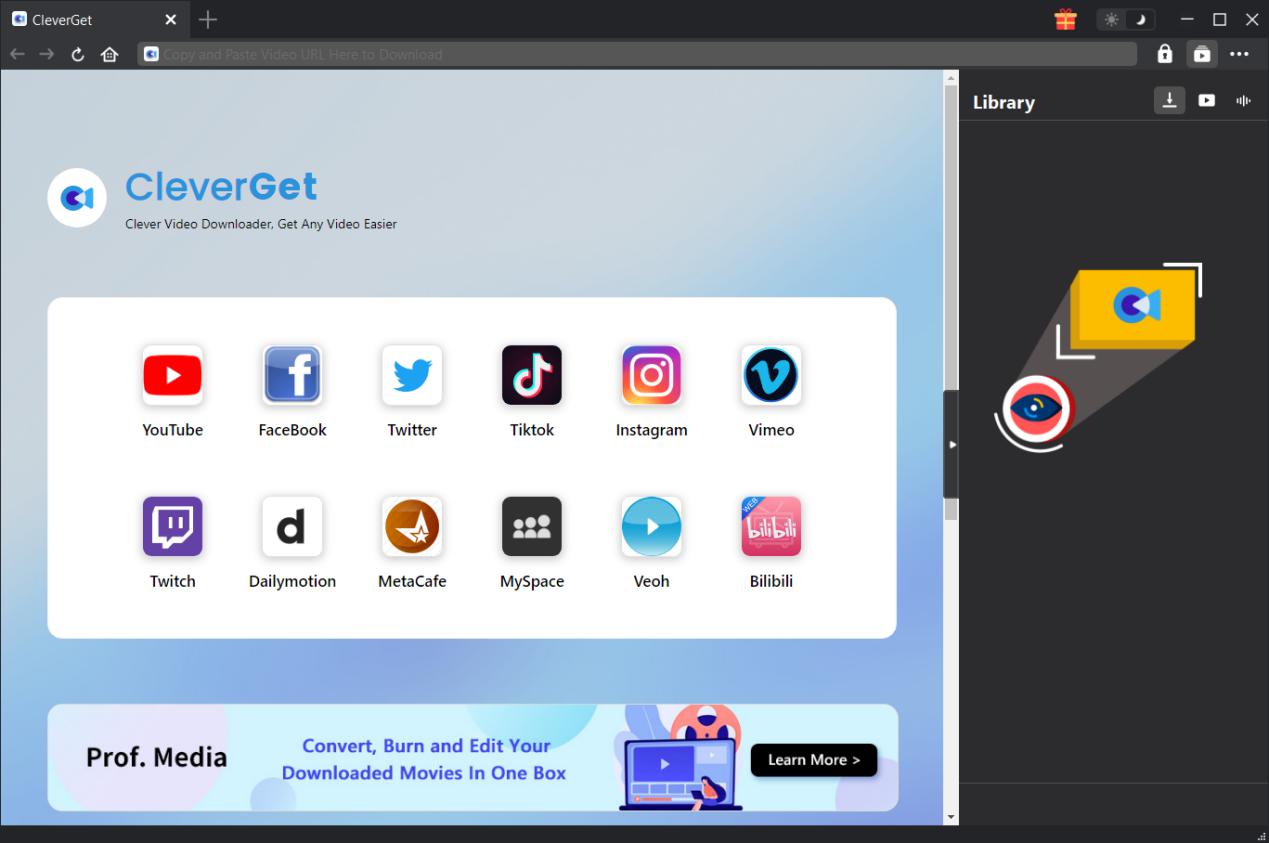 launch the cleverget application