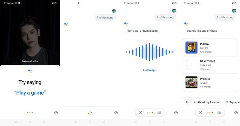 find a song by humming using google assistant