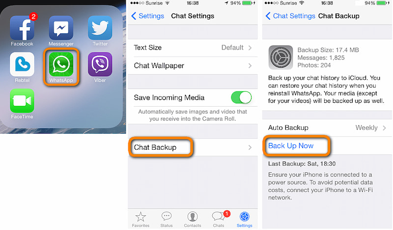 ways to recover whatsapp photos via icloud