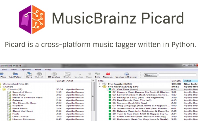"mp3 tag editor musicbrainz
