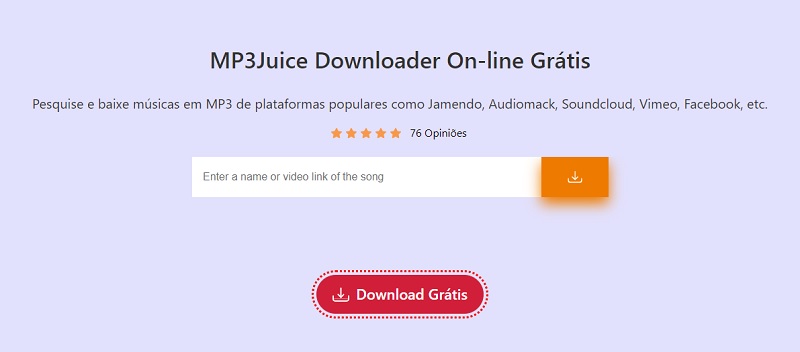 mp3juice interface