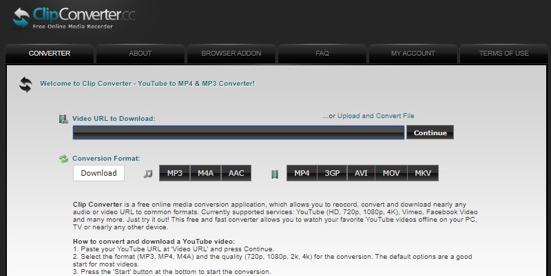 clipconverter ytdownloader