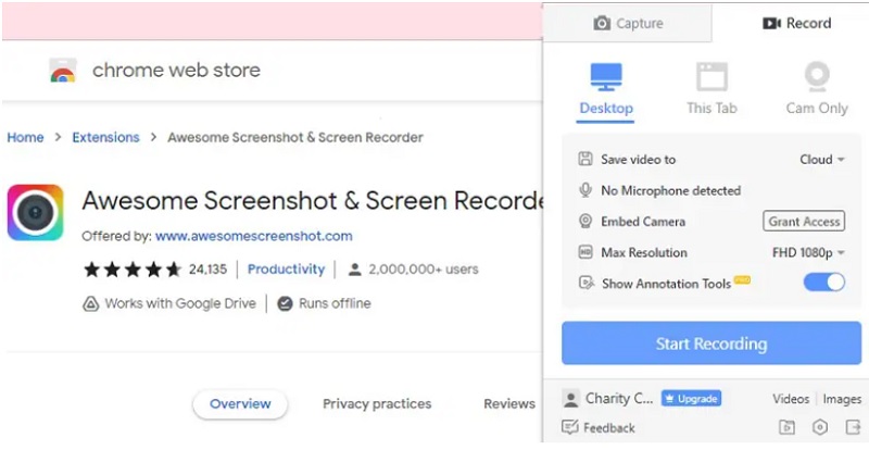 record disney plus contents using awesome screenshot and screen recorder